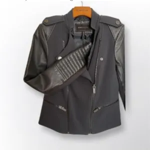 BCBGMAXAZRIA Fern Ava Moto Jacket | XS