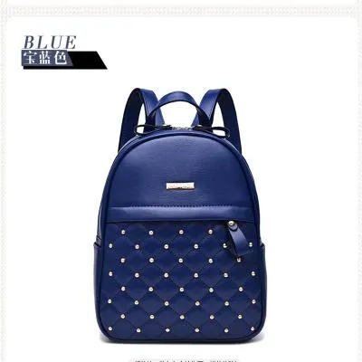 Beaded Leather Shoulder Bag for Women