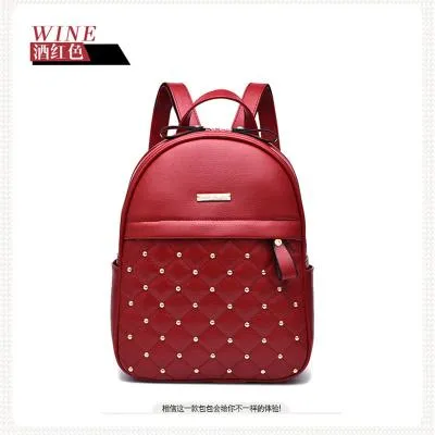Beaded Leather Shoulder Bag for Women