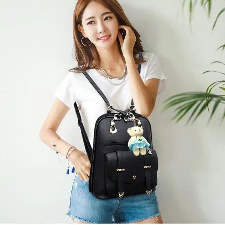 Beaded Leather Shoulder Bag for Women