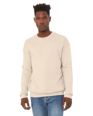Bella Canvas Unisex Drop Shoulder Fleece Crewneck Sweatshirt | Heather Dust