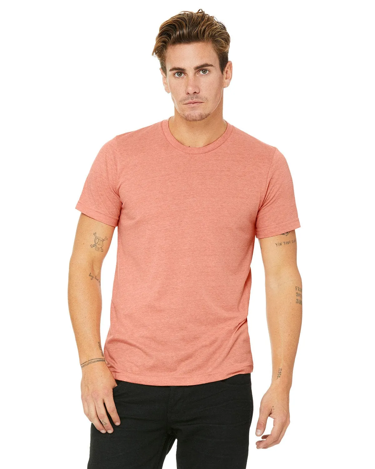 Bella Canvas Unisex Heather CVC T-Shirt