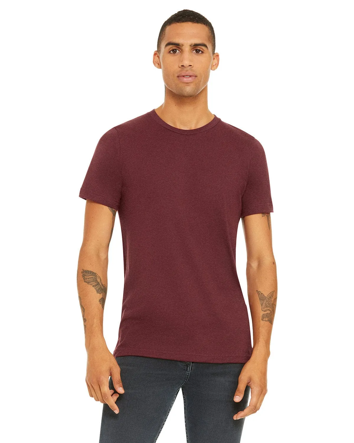 Bella Canvas Unisex Heather CVC T-Shirt