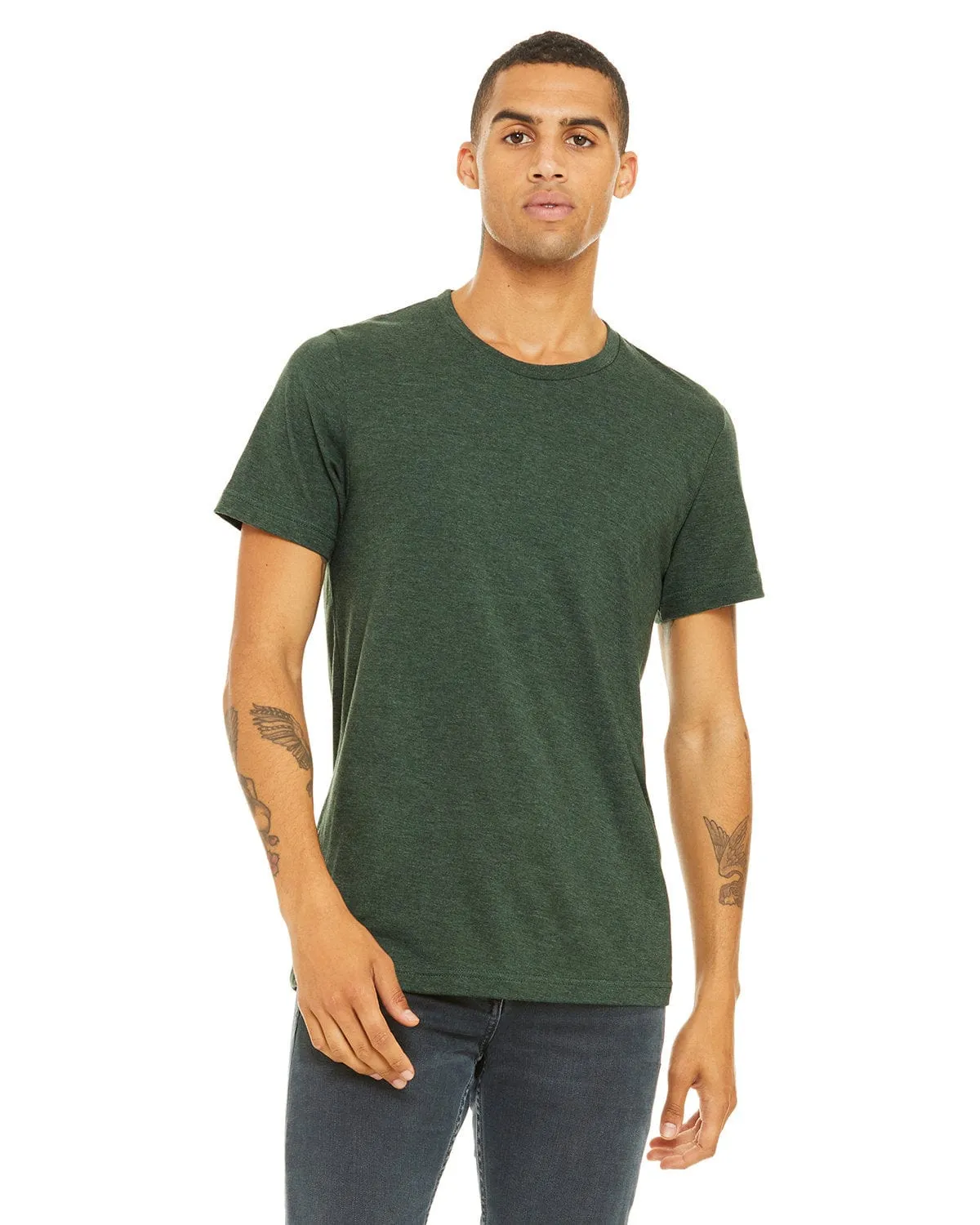 Bella Canvas Unisex Heather CVC T-Shirt