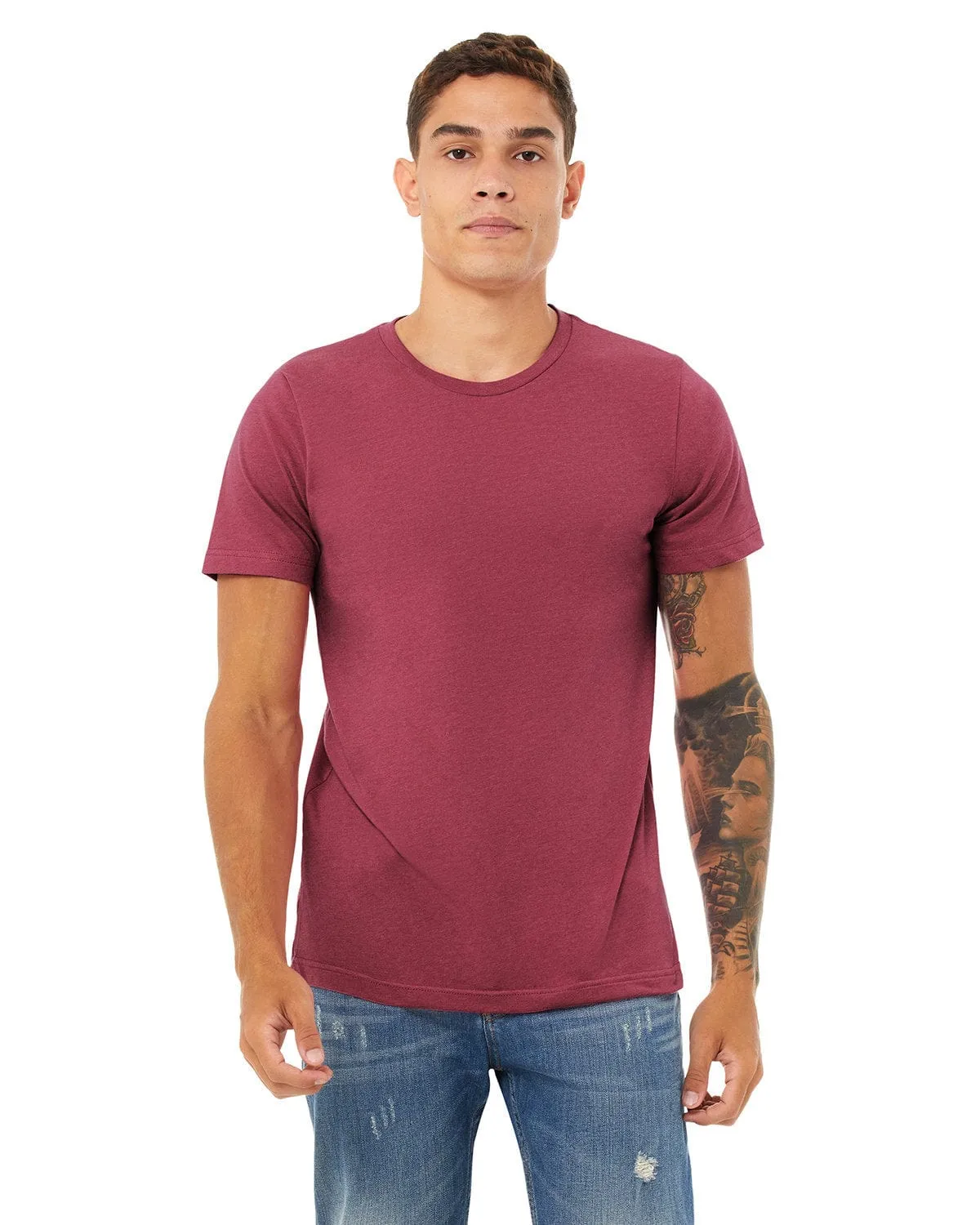 Bella Canvas Unisex Heather CVC T-Shirt