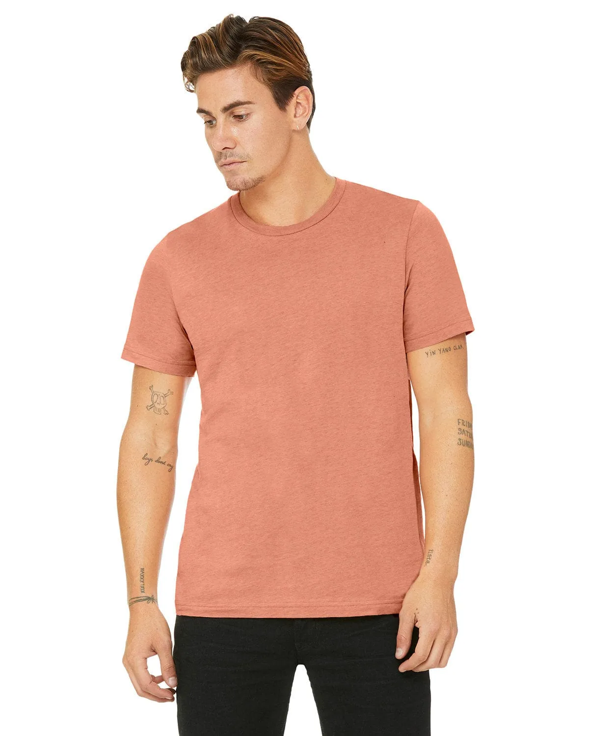 Bella Canvas Unisex Heather CVC T-Shirt