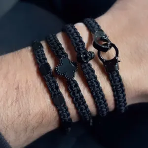 Black Black Polyester Combination.