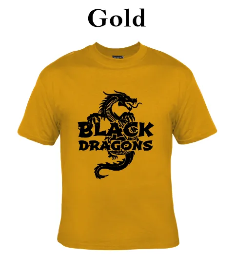 Black Dragons Bella Canvas Ringspun Cotton Tee