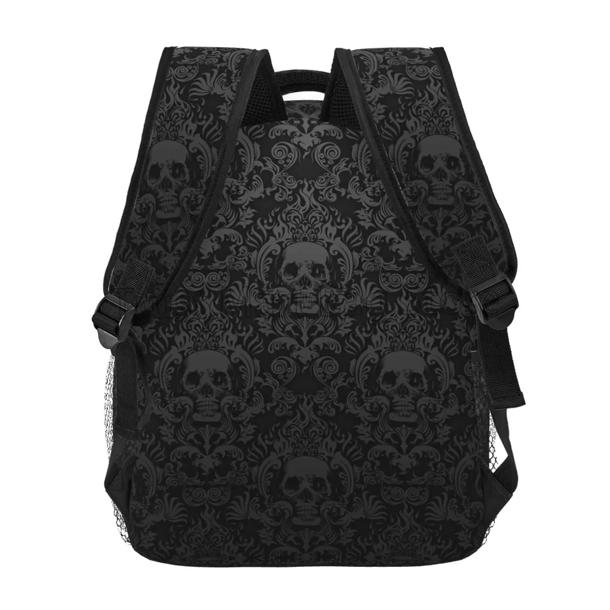 Black Skull Canvas Bag pack