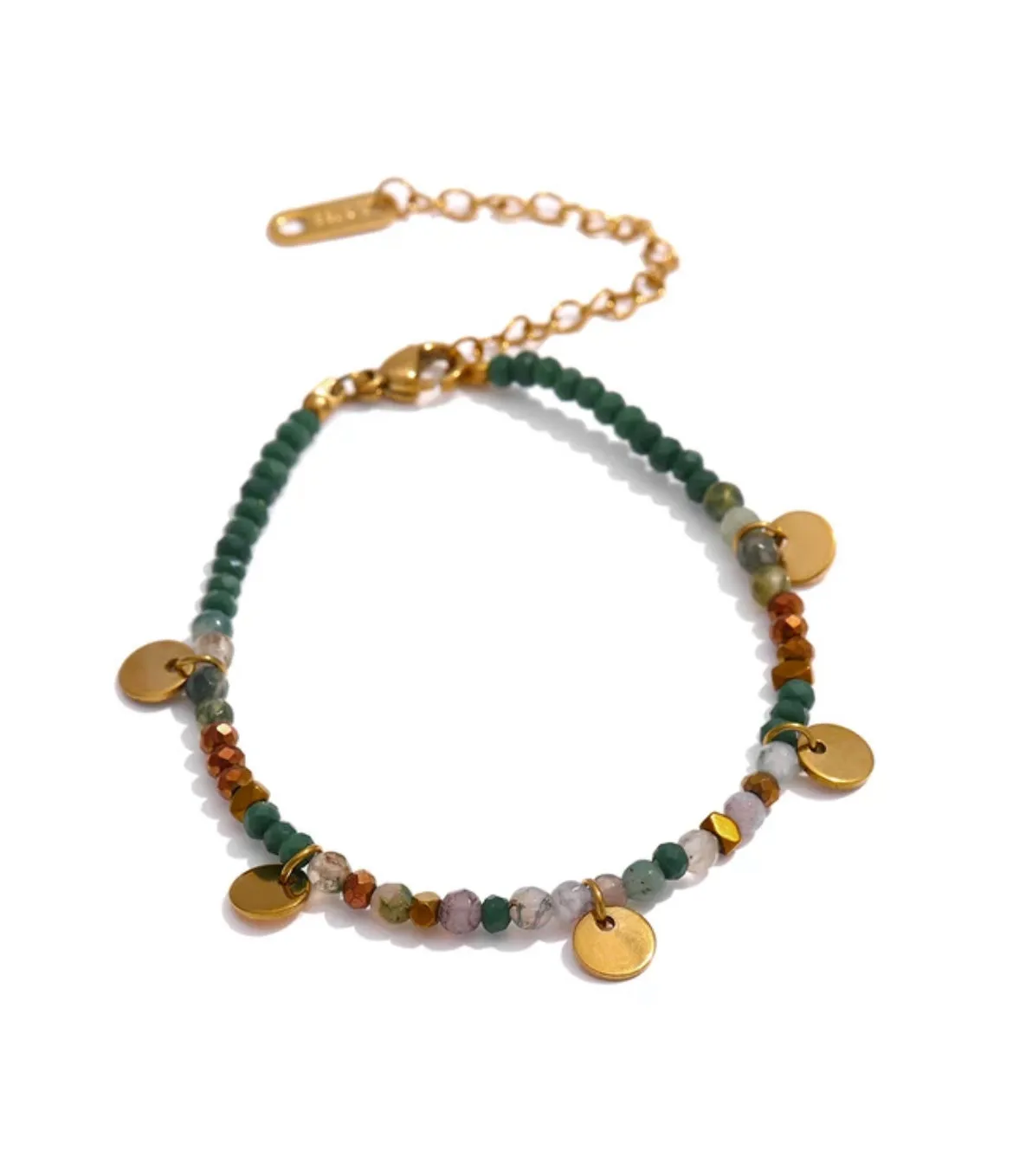 Boho & Mala Mini Mix Stone Beaded Bracelet DCB1049