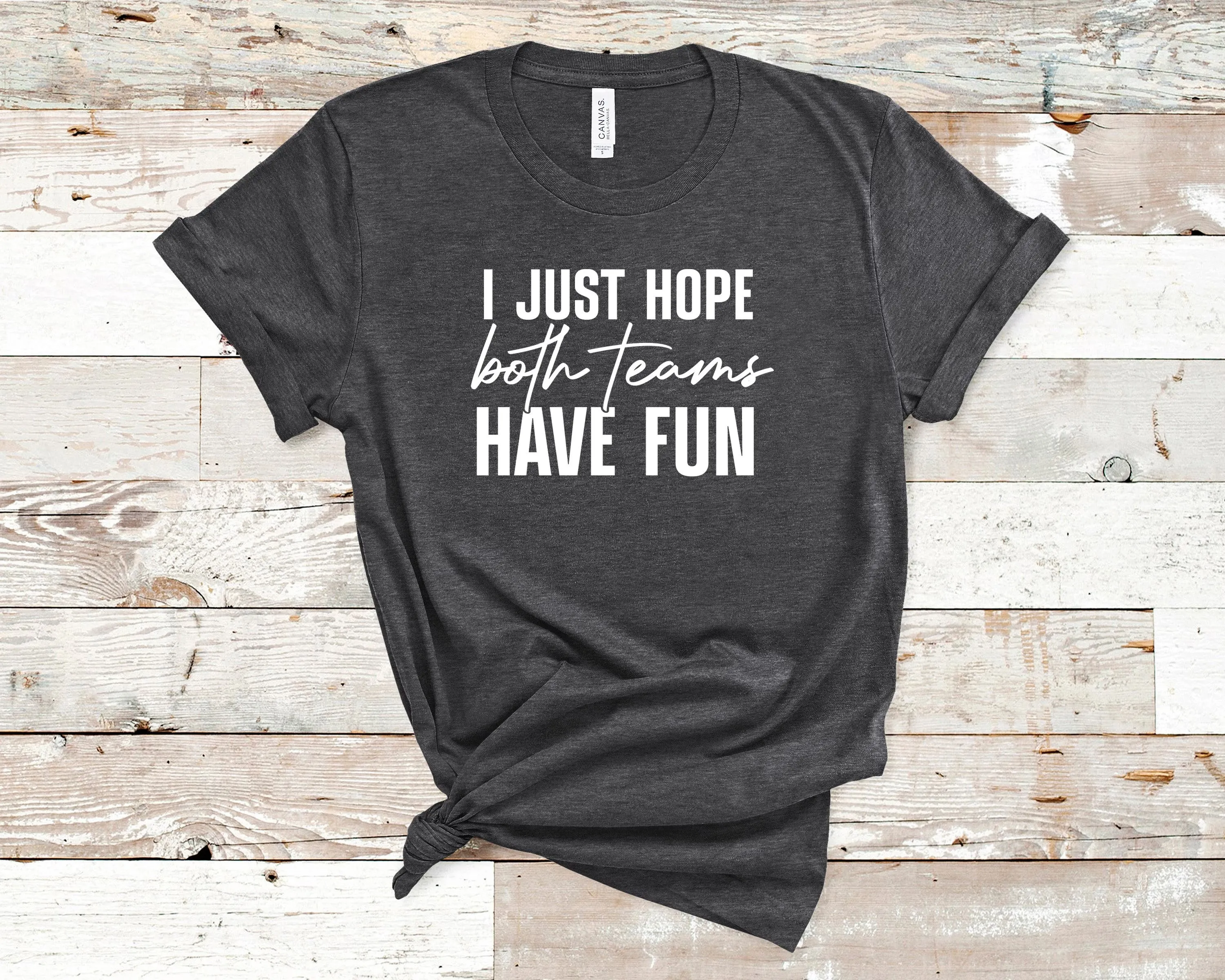 Both Teams Have Fun Graphic Tee