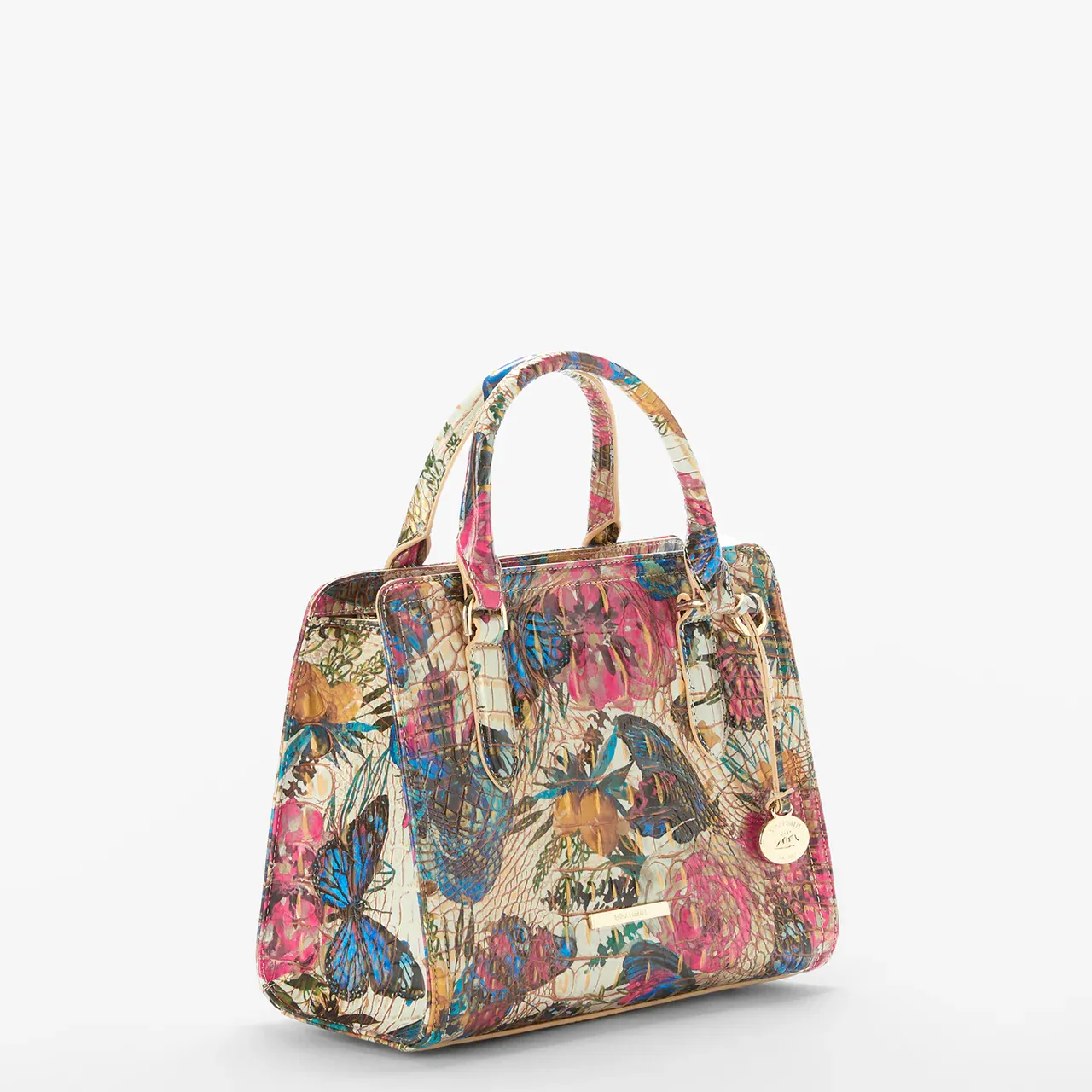 Brahmin Melbourne Collection Cami Satchel, Mariposa