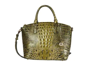 BRAHMIN Melbourne Duxbury Satchel Moss One Size
