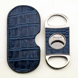 Brizard and Co. Double Guillotine Series 2 Cutter - Indigo Croco Pattern