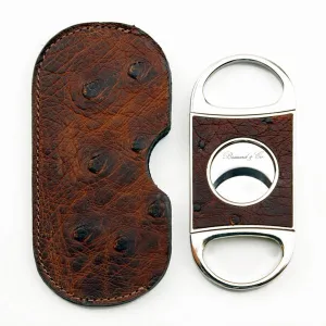 Brizard and Co. Double Guillotine Series 2 Cutter - Ostrich Antique Saddle