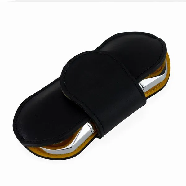 Brizard and Co. The "V" Cutter - Yellow and Black Leather