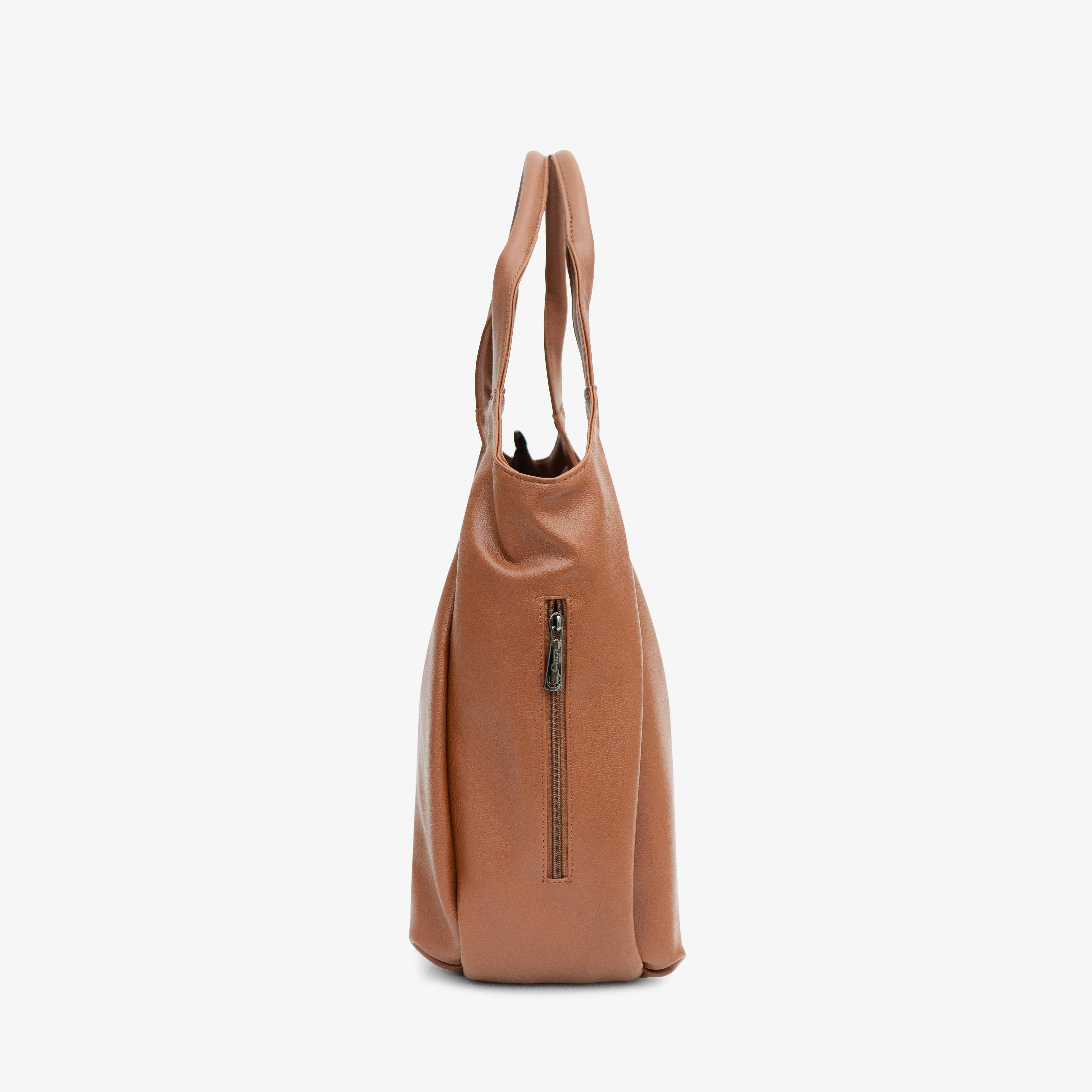 Brown Crazy Curve HANDBAG | CARA