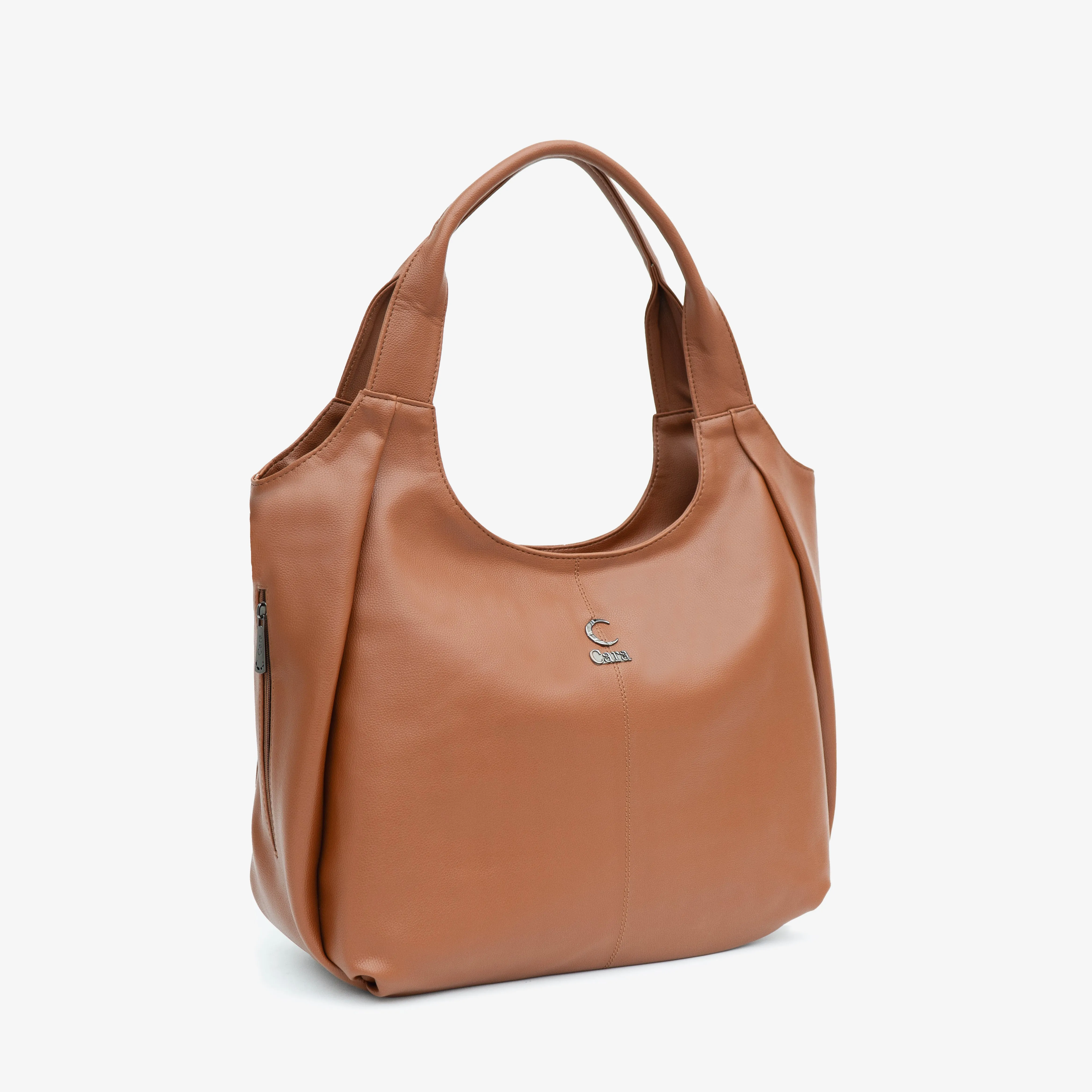 Brown Crazy Curve HANDBAG | CARA