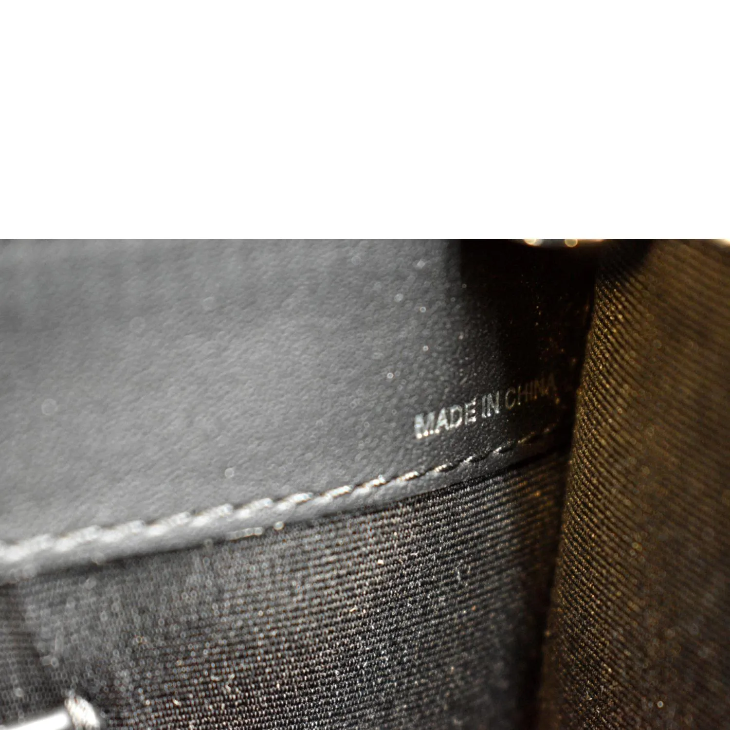 BURBERRY London Check Leather Zip Pouch