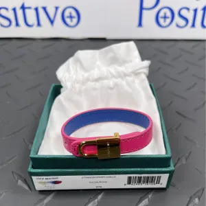 Buscemi Lock Bracelet Fucsia/Royal Leather