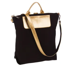 Busy Bee Convertible Backpack - Black