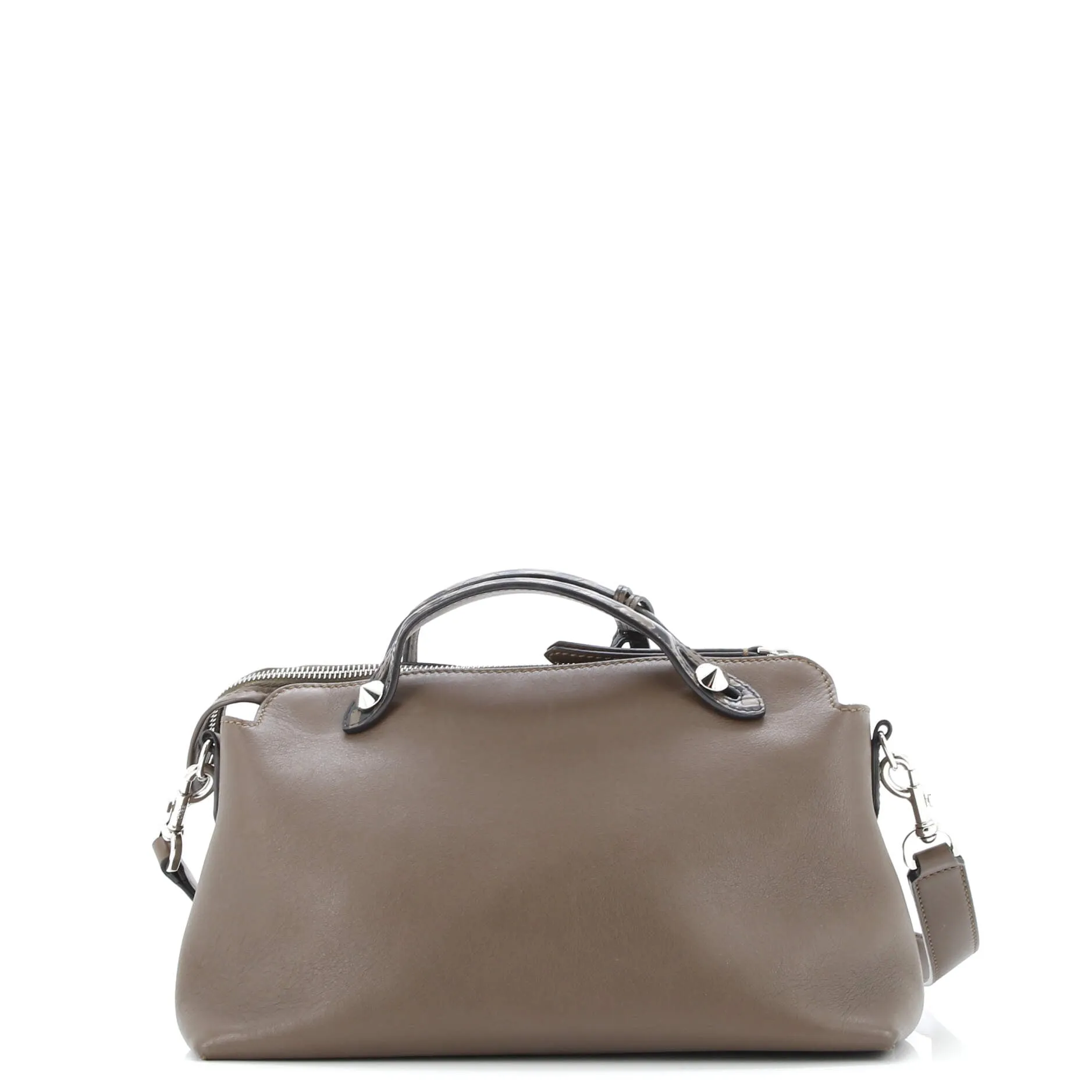 By The Way Satchel Leather with Zucca Embossed Detail Small