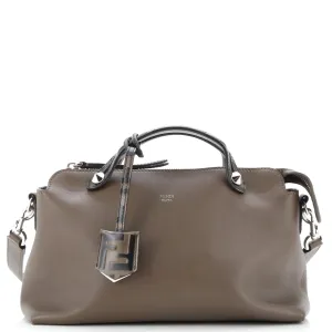 By The Way Satchel Leather with Zucca Embossed Detail Small