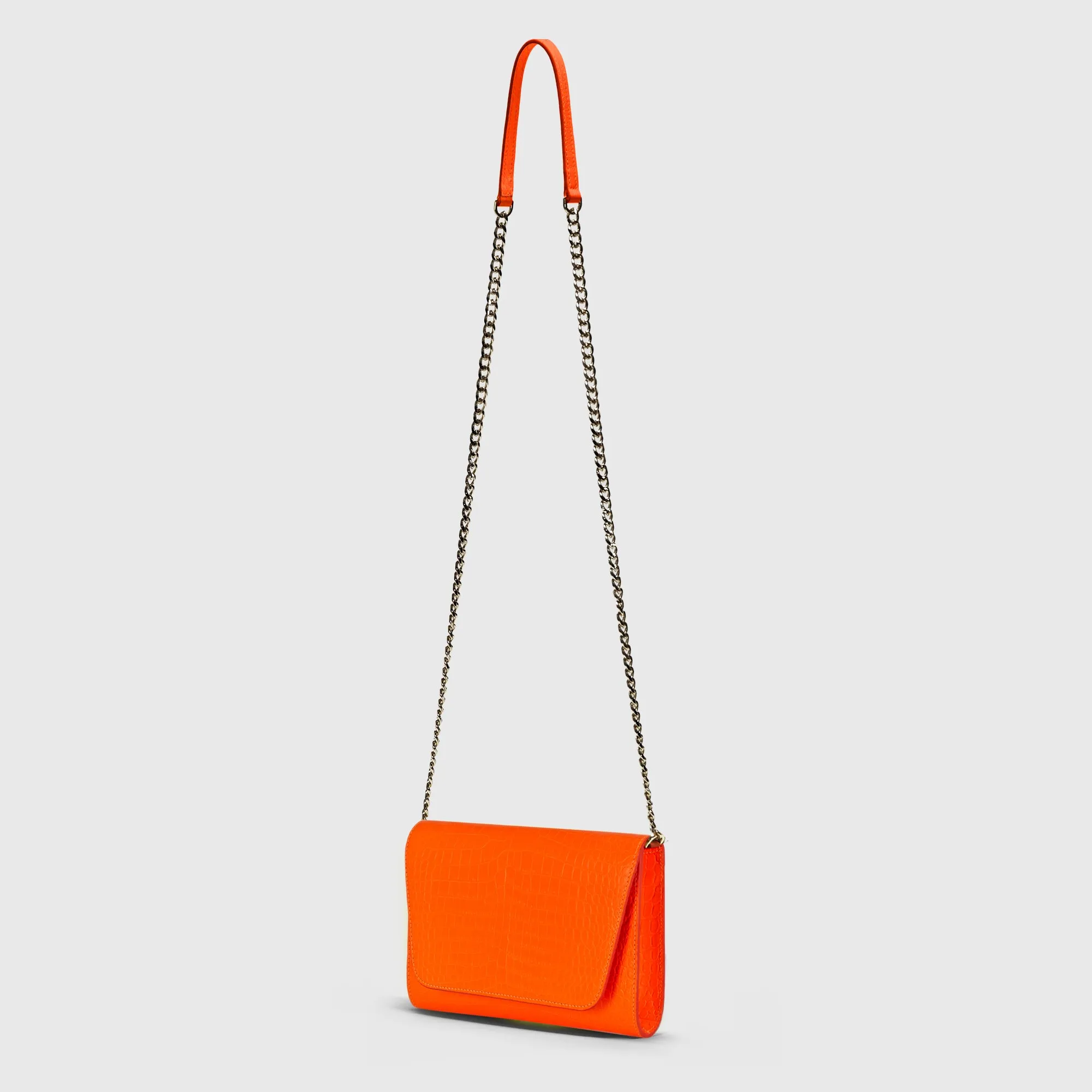 Cali clutch neon orange