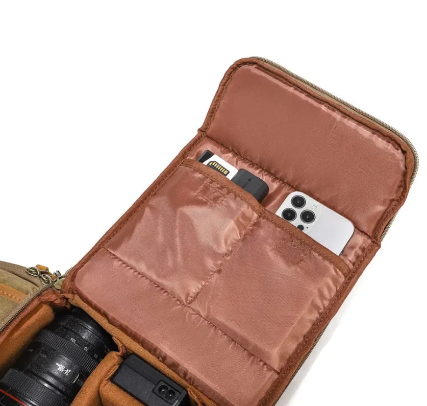 Canvas Camera Sling Bag | Machu Picchu