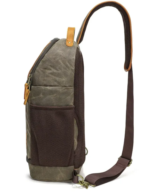 Canvas Camera Sling Bag | Machu Picchu