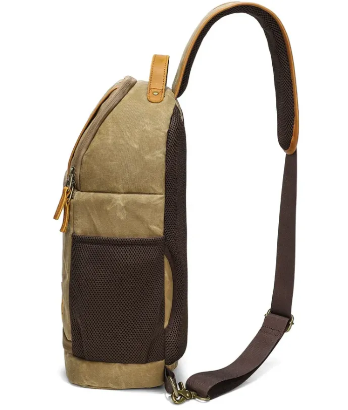 Canvas Camera Sling Bag | Machu Picchu