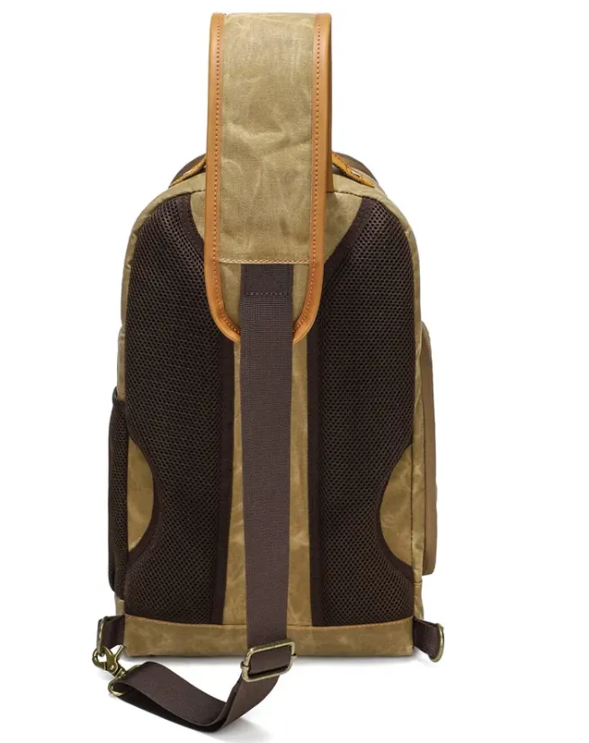 Canvas Camera Sling Bag | Machu Picchu