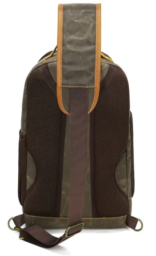 Canvas Camera Sling Bag | Machu Picchu