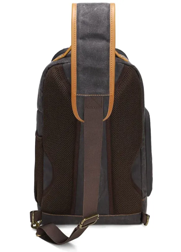 Canvas Camera Sling Bag | Machu Picchu