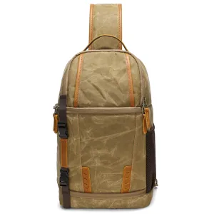 Canvas Camera Sling Bag | Machu Picchu