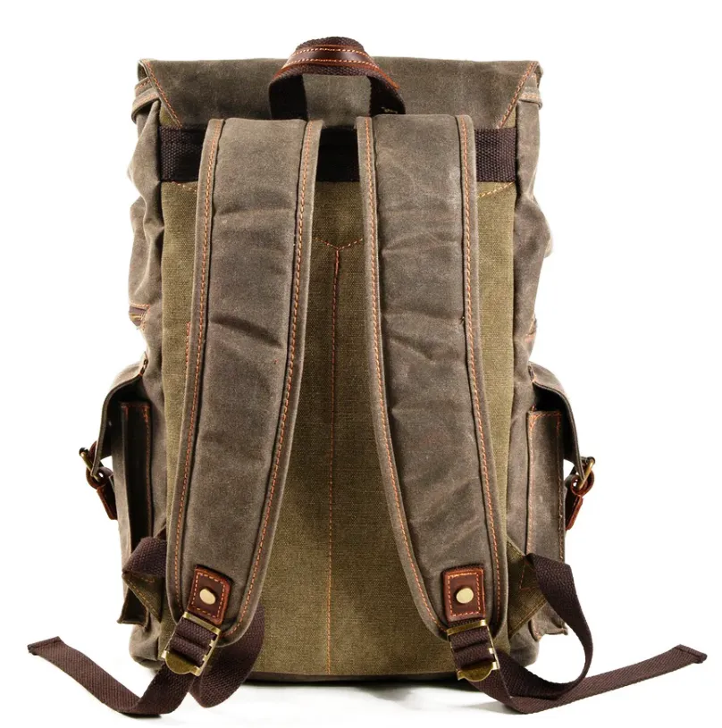 Canvas Drawstring Rucksack  | Redwood