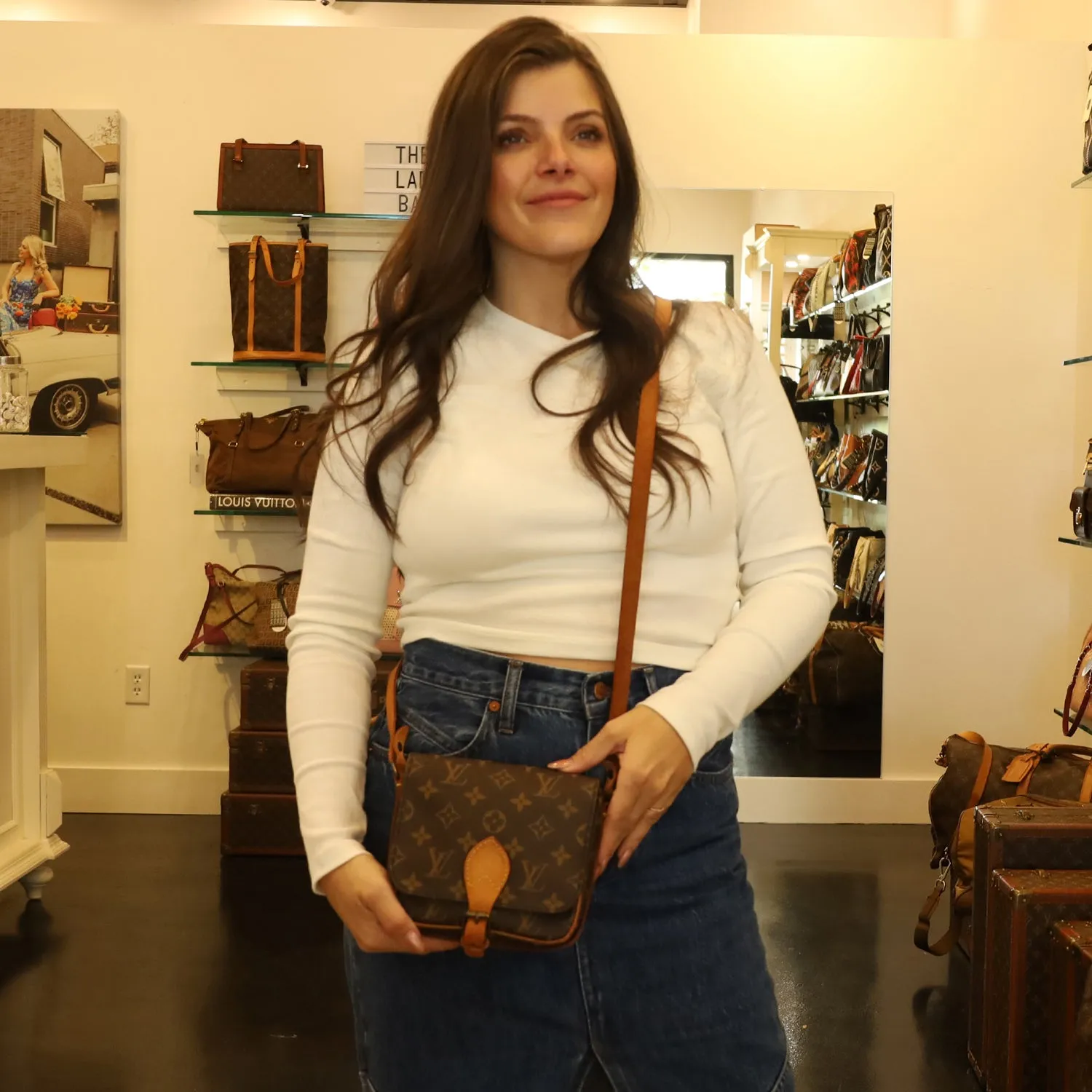 Cartouchiere Pm Mini Cross Body Bag