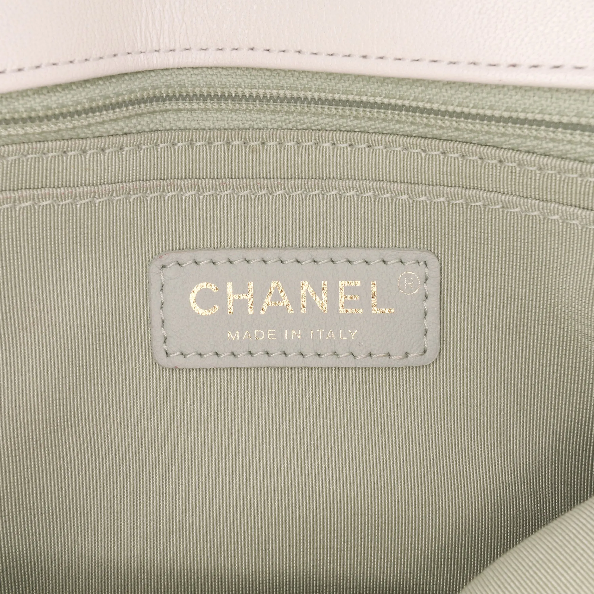 CC Quilted Calfskin Single Flap