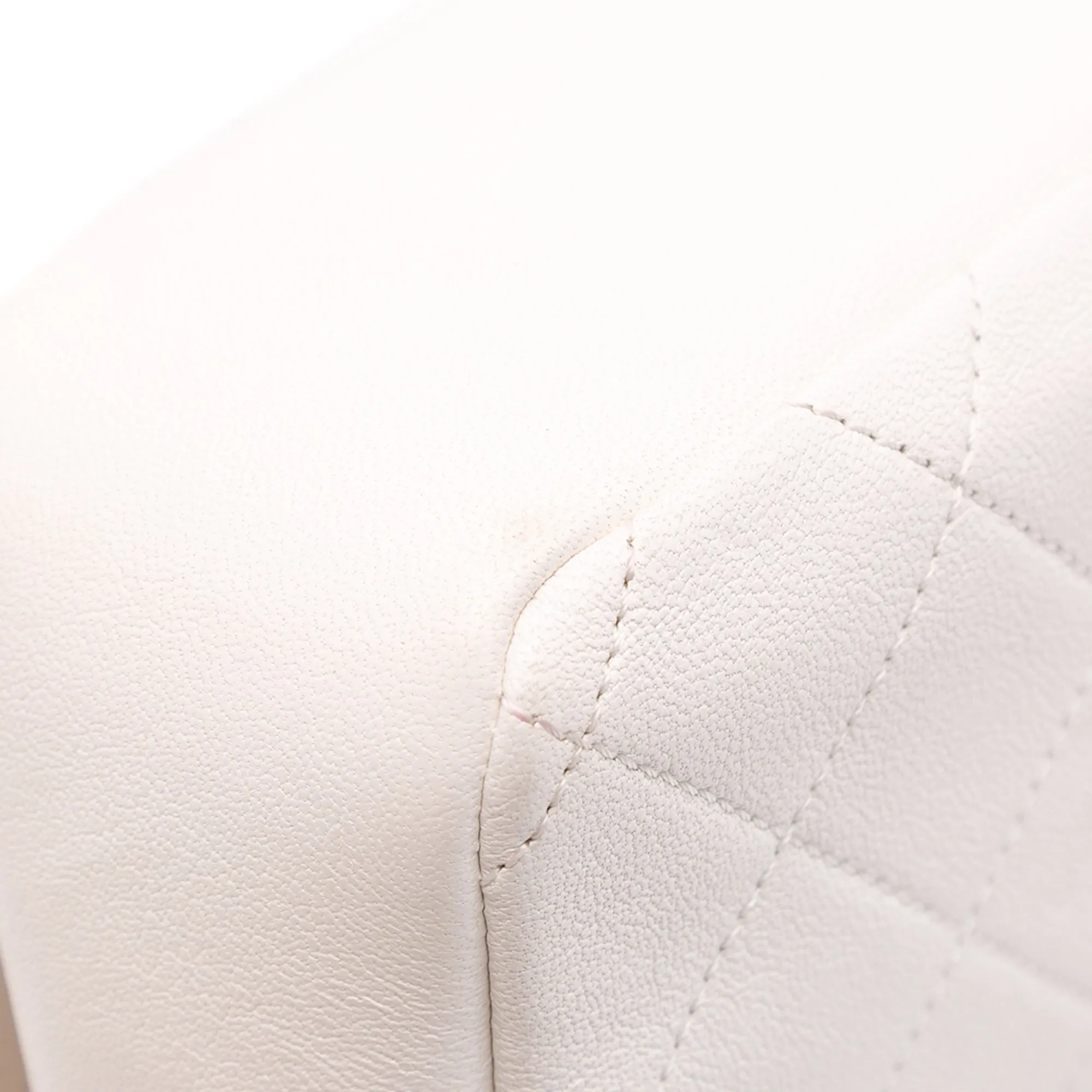 CC Quilted Calfskin Single Flap