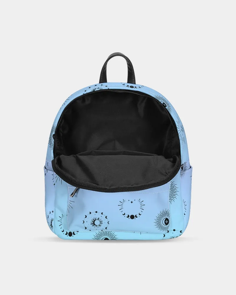 Celestial Vibes Mini Backpack - Violet and Blue