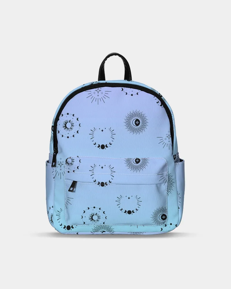 Celestial Vibes Mini Backpack - Violet and Blue