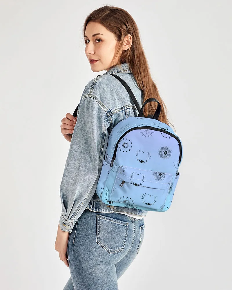Celestial Vibes Mini Backpack - Violet and Blue