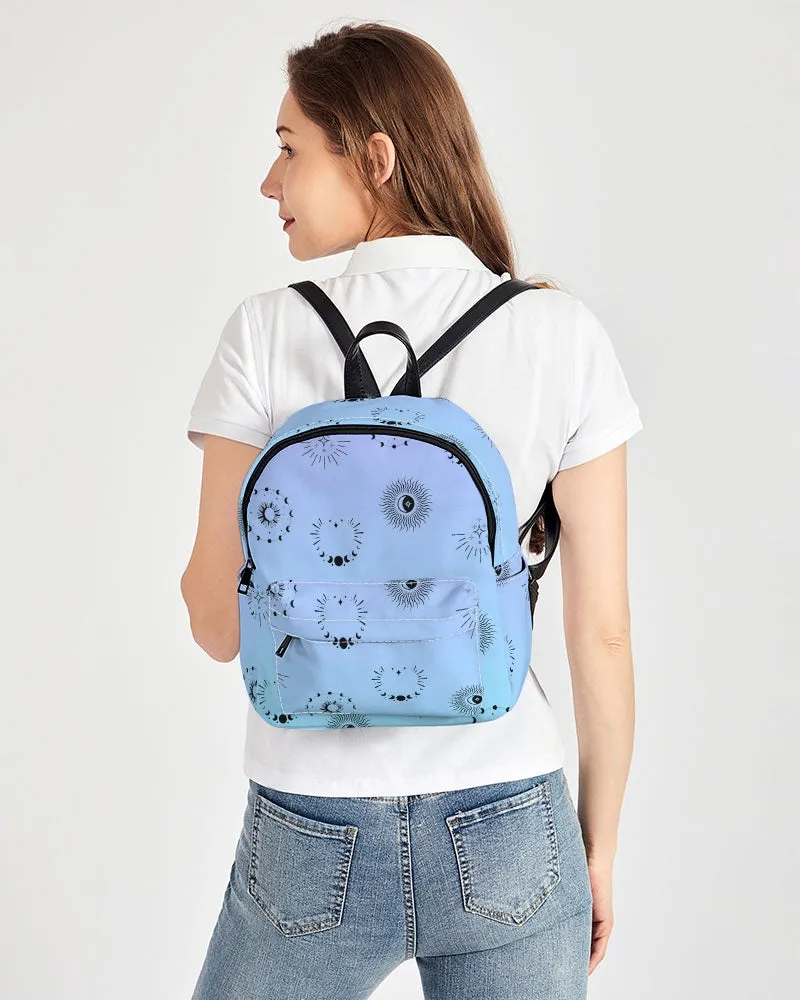 Celestial Vibes Mini Backpack - Violet and Blue