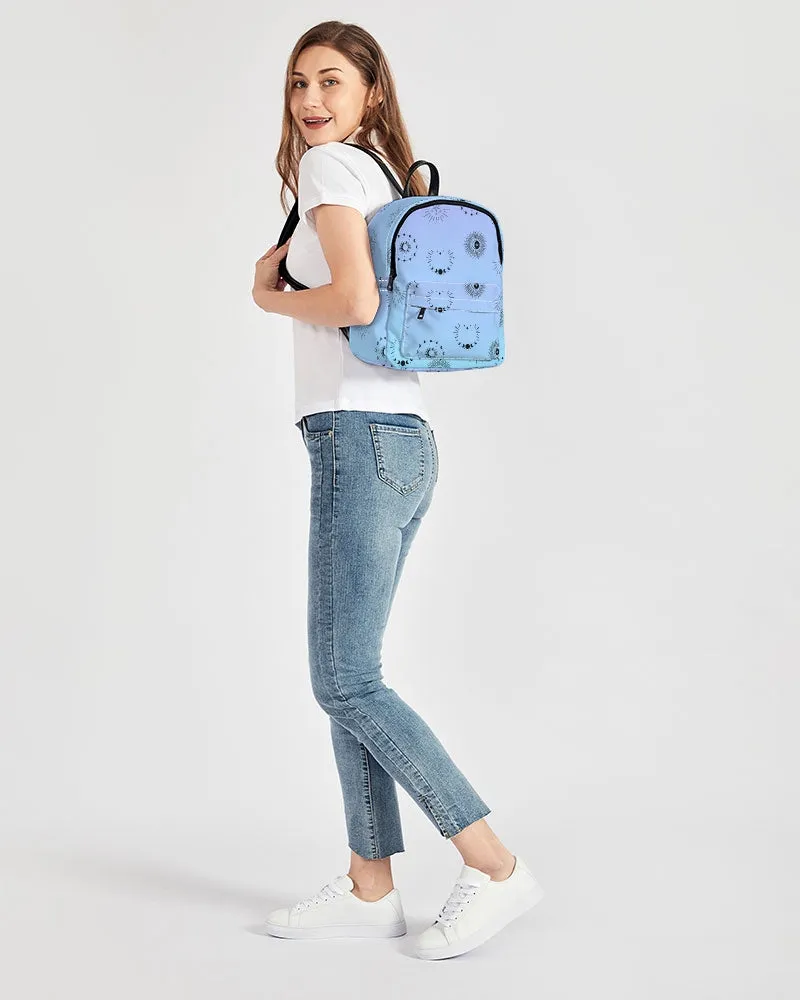 Celestial Vibes Mini Backpack - Violet and Blue