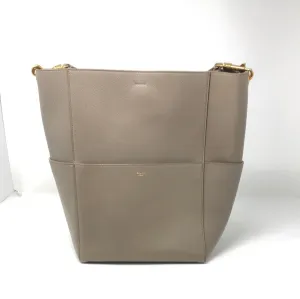 Celine Seau Sangle Leather Large Tote Bag