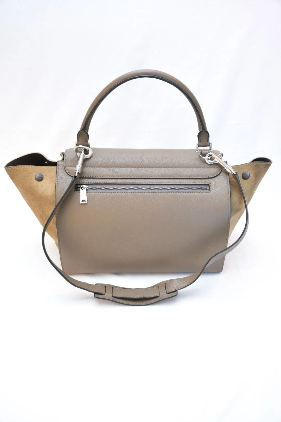 Celine Trapeze Large Handbag - Taupe