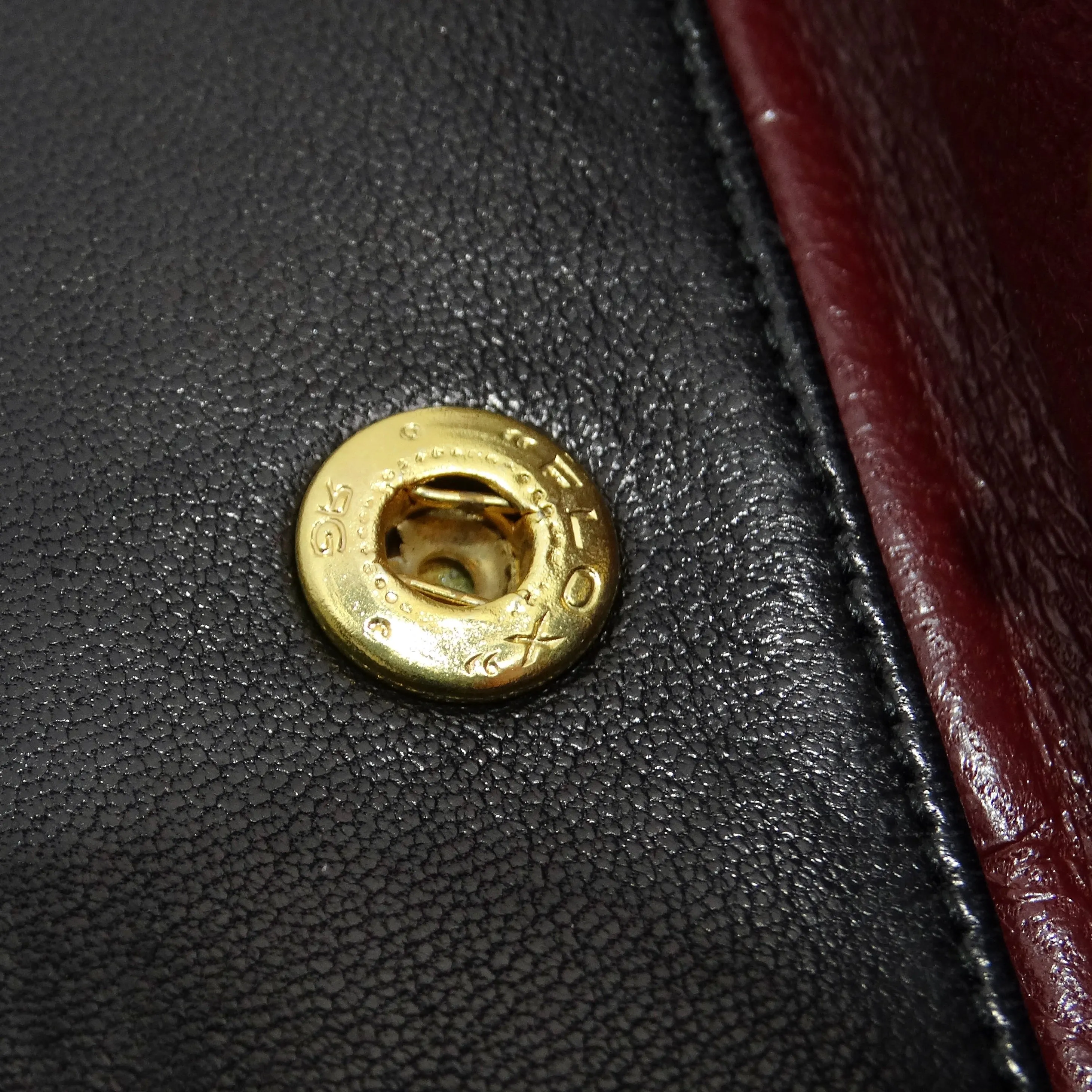 Chanel 1980s CC Quilted Lambskin Wallet