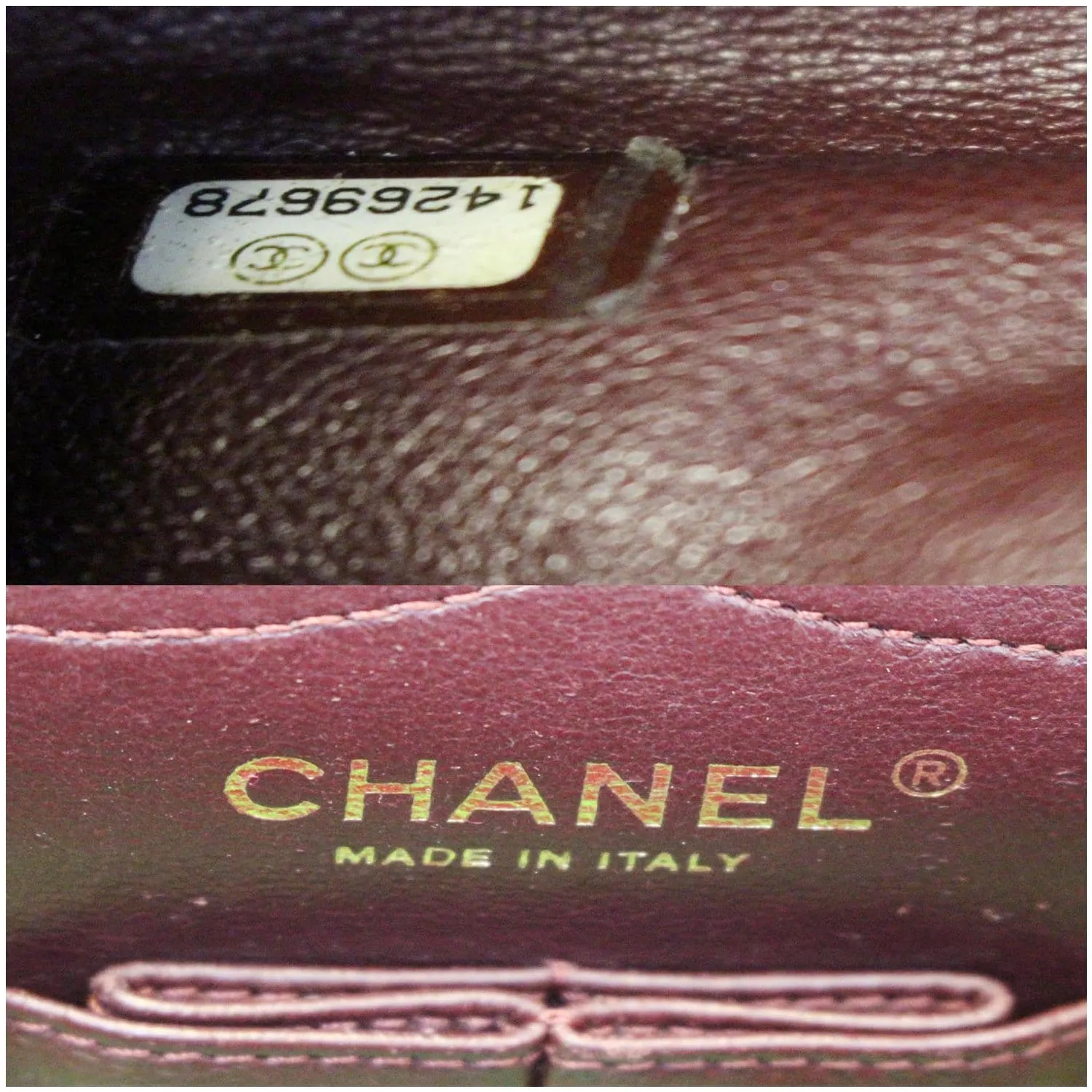 CHANEL 2.55 Reissue Calfskin Leather Flap Shoulder Bag Black