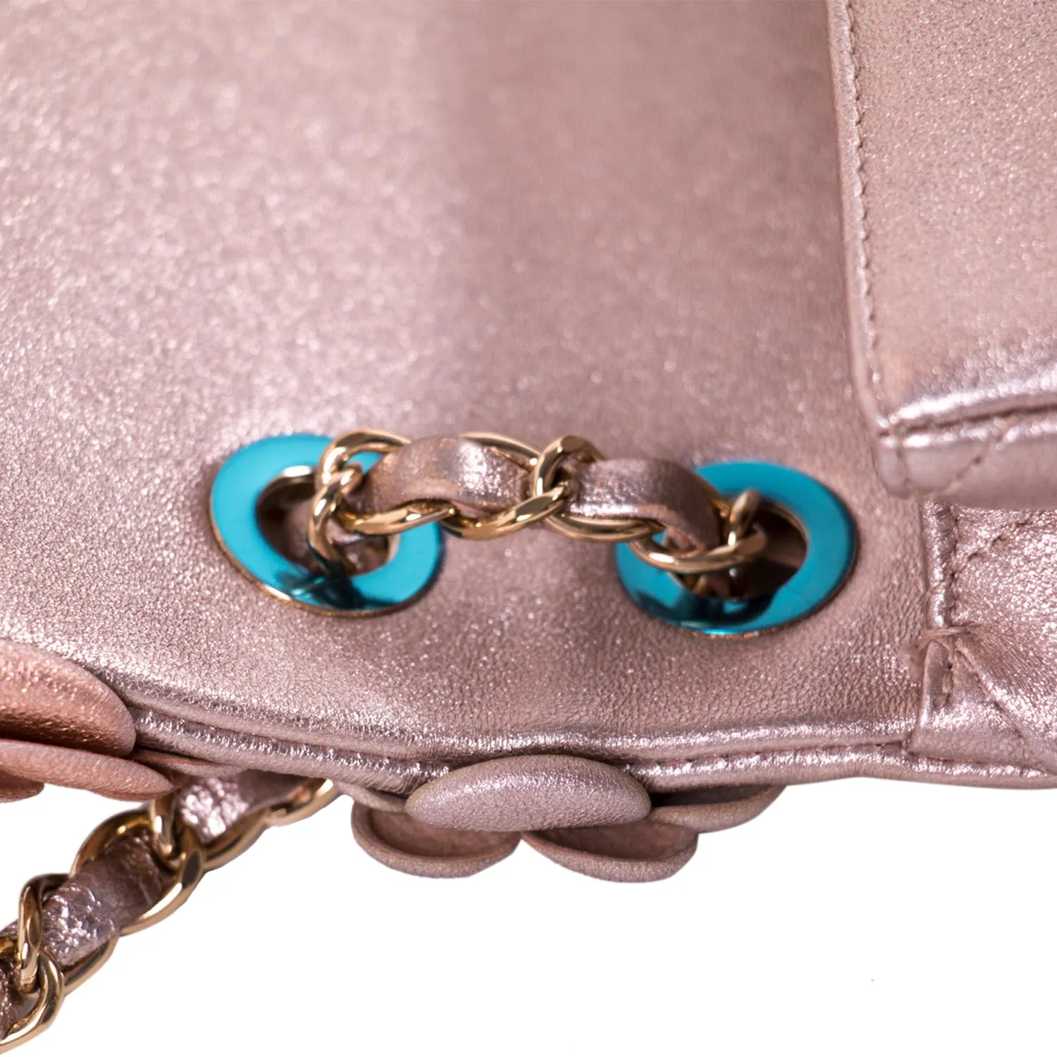 Chanel CC Camelia Embellished Flap Bag