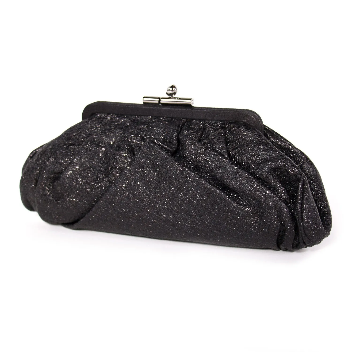 Chanel Crackled Frame Clutch